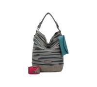 Fritzi aus Preußen Izzy07 Olga Canvas Borsa a spalla 27 cm grigio