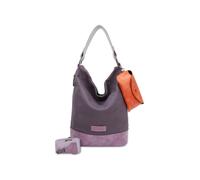 Fritzi aus Preußen Izzy07 Olga Canvas Borsa a tracolla 27 cm viola