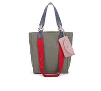 Fritzi aus Preußen Shopper 'Izzy' blu colomba / oliva / rosa chiaro / rosso Donna - Accessori - Borse e zaini - Borse - Shopper Fritzi aus Preußen One Size