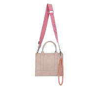 Fritzi SquareN Vintage Candy Crossbody Borsa a Tracolla Donna Ecopelle Vegan con Ciondolo Rimovibile Finitura Vintage per Festival e Città 20,5 x 26 x 11 cm, Rosa