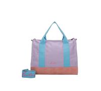 Fritzi Canvas Tote Bag Canvas Light Purple Shopper Borsa Donna Misto Cotone Grande Tote Bag con Tracolla per Città Festival Spiaggia Vegan 29,5 x 40 x 14 cm, Lilla Chiaro