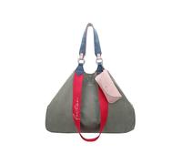 Fritzi Izzy Canvas Shopper Donna Grande Borsa Tote in Cotone con Custodia Occhiali Rimovibile Vegan 36 x 50 x 16 cm - Nero - Rosa - Arancione - Lilla - Verde - Blu - Pink - Beige - Giallo