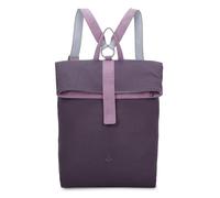 Fritzi Izzy03 Canvas Plumy Rucksack Zaino Donna in Cotone con Tracolle Regolabili Vegan per Città Università 40 x 30,5 x 18 cm, Lilla