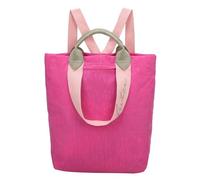 Fritzi Ju Lighty Pink Backpack Zaino Donna in Nylon Ultra Leggero con Tracolle Regolabili e Manico Corto per Festival Città Università 38 x 30 x 17 cm, Pink