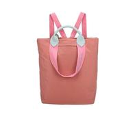 Fritzi Ju Lighty Roasted Backpack Zaino Donna in Nylon Ultra Leggero con Tracolle Regolabili e Manico Corto per Festival Città Università 38 x 30 x 17 cm, Rosa