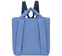 Fritzi Tonnje Backpack Ink Blue Zaino Donna Capiente in Nylon Città Tempo Libero Casual Leggero con Cerniera e Spallacci per Quotidiano Lavoro Viaggi 21 L Blu