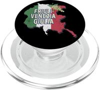 Friuli Venezia Giulia Italia Retro Regione Mappa Vintage PopSockets PopGrip per MagSafe