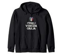 Friuli Venezia Giulia Military Felpa con Cappuccio