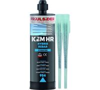 Friulsider ANCORANTE CHIMICO KEM HR - HYBRID REBAR ml. 420 con 2 beccucci 12 PZ