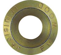 Friulsider ROSETTE CONICHE PER VITE Ø 6 mm 100 PEZZI ACCIAIO ZINCATO GIALLO