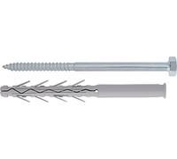Friulsider Tasselli in Nylon ø 10 mm L. 100 mm Cf da 50 Pz 64101B10100 TUP4