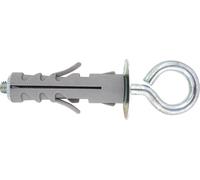 Friulsider Tasselli in Nylon ø 12 L. 46 mm Occhiello chiuso Cf da 100 Pz TA
