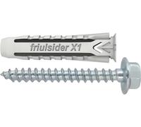 Friulsider Tasselli in Nylon ø 8 mm L. 40 mm ø 6 mm L. 50 mm cf 100 Pz X1 Evo