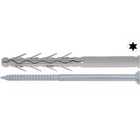 Friulsider Tasselli in Nylon ø 8 mm L. 80 mm Vite Torx cf 100 Pz TUP4