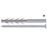 Friulsider Tasselli in Nylon ø 8 mm L. 80 mm Vite TPS cf 100 Pz TUP4