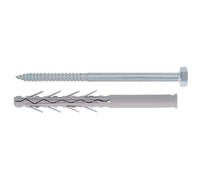 Friulsider TASSELLO TUP4 CON VITE TESTA ESAGONALE 25 PZ. mm. 12x135