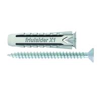 Friulsider TASSELLO UNIVERSALE X1 EVO CON VITE 100 PZ. mm. 5x25