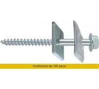 Friulsider Tirafondi Zincati con Ron ø 6x150 051 Pezzi 100 05101b0615000