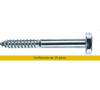 Friulsider Tirafondi Zincati Din 571 mm 10x300 Pezzi 25 05200b1030000