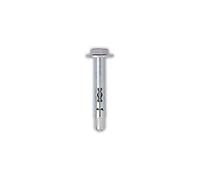 FRIULSIDER TSA-PATTEN TASSELLO METALLICO 10PZ 10x120MM VITE TE M8 ZINCATO BIANCO ANCORANTE LAMIERA AVVOLTA FISSAGGI CALCESTRUZZO MATTONE PIETRA