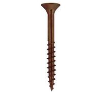 FRIULSIDER VBU Viti TPS truciolari parz. filettate Bronzata 5x80 Cf. 200 pz