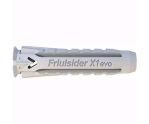FRIULSIDER X1 evo L - Tasselli universali in nylon 6x50 Cf. 200 pz