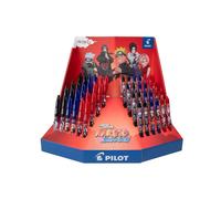 Frixion Ball e Clicker Naruto - colori assortiti - Pilot - expo 96 pezzi