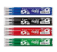 Frixion Pilot 12 Mine di Ricambio per Pennarelli a Sfera - Blu Rosso Verde Nero o in Set - Colori Assortiti
