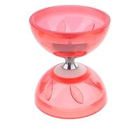 Frizione a Cuscinetto Cm Diabolos con Diabolo in Metallo Stringa Diabolo Gioco Tradizionale Diabolo Classico Giocattoli Cinesi Extra Il S, Rosso, 13cm