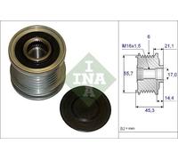 Frizione alternatore puleggia 535 0036 10 INA per AUDI A4 B5 A4 B6 A6 C5 A4 B7