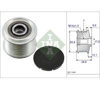 Ina Puleggia alternatore (frizione) 535 0083 10 per VW Porsche Audi