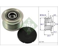 Frizione alternatore puleggia 535 0128 10 INA per FORD TOYOTA LAND ROVER