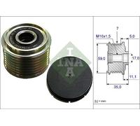 Schaeffler INA 535 0159 10 Dispositivo ruota libera alternatore per FORD