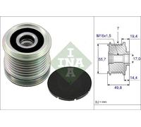 Frizione alternatore puleggia 535 0165 10 INA per MERCEDES-BENZ T-Model