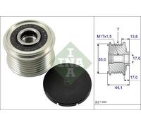 Frizione alternatore puleggia 535 0167 10 INA per SUBARU XV OUTBACK LEGACY IV