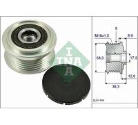 Frizione alternatore puleggia 535 0266 10 INA per HYUNDAI i10 I i10 II