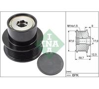 Generatore a ruota libera INA 535 0288 10