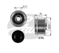 Frizione alternatore puleggia OAP7042 GATES per SEAT SKODA VW