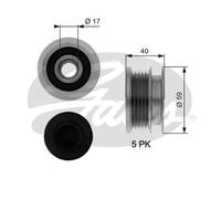 Frizione alternatore puleggia OAP7074 GATES per OPEL CORSA D