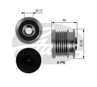 Frizione alternatore puleggia OAP7092 GATES per MERCEDES-BENZ JEEP