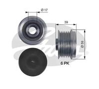 Gates Dispositivo Ruota Libera Oap Oap7113