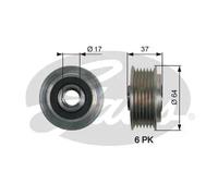 GATES OAP7160 Dispositivo ruota libera alternatore