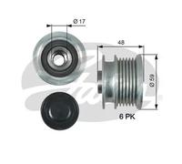 Frizione alternatore puleggia OAP7178 GATES per OPEL INSIGNIA A Tre volumi