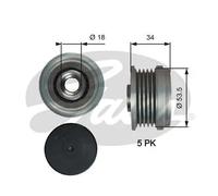 Frizione alternatore puleggia OAP7202 GATES per OPEL CHEVROLET