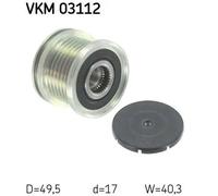 Frizione alternatore puleggia VKM 03112 SKF per SKODA AUDI VW SEAT MAN PORSCHE