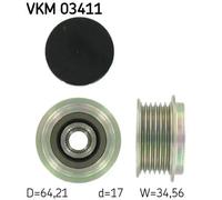 Frizione alternatore puleggia VKM 03411 SKF per FORD VOLVO