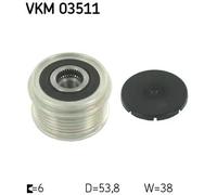 Frizione alternatore puleggia VKM 03511 SKF per OPEL CHEVROLET BMW SAAB