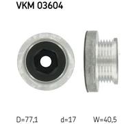 Frizione alternatore puleggia VKM 03604 SKF per DACIA RENAULT NISSAN