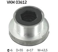 Frizione alternatore puleggia VKM 03612 SKF per NISSAN RENAULT DACIA