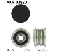 Frizione alternatore puleggia VKM 03820 SKF per MERCEDES-BENZ CLASSE E T-Model